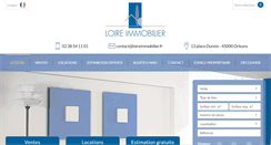 Desktop Screenshot of loireimmobilier.fr